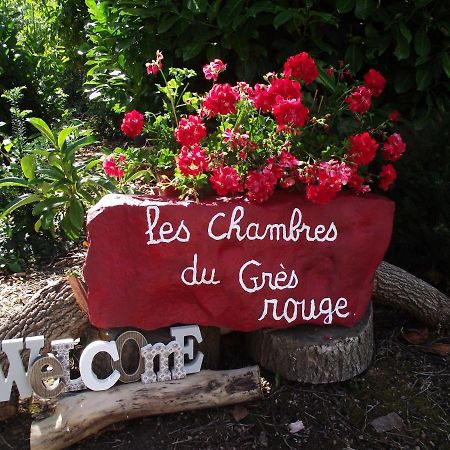 Chambres Du Gres Rouge De Beauval Kültér fotó