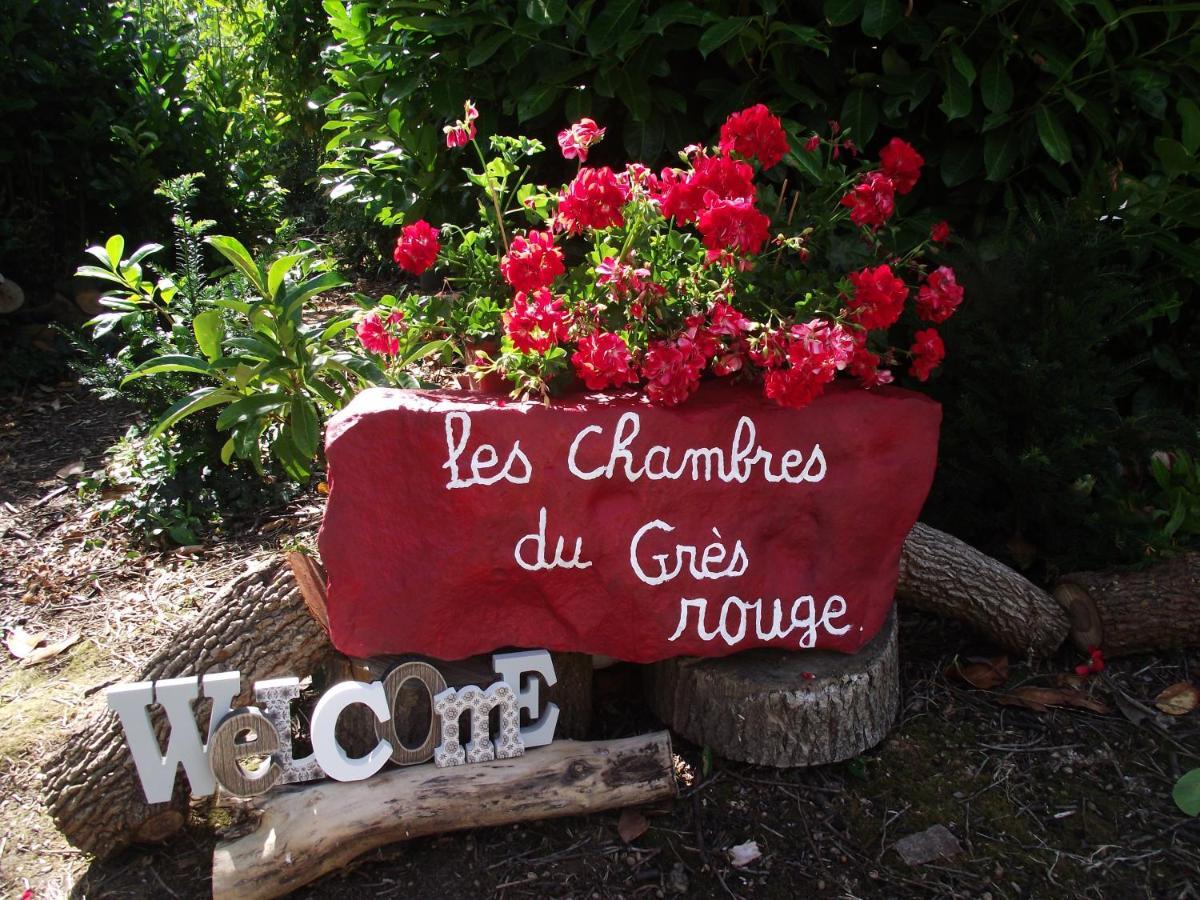 Chambres Du Gres Rouge De Beauval Kültér fotó